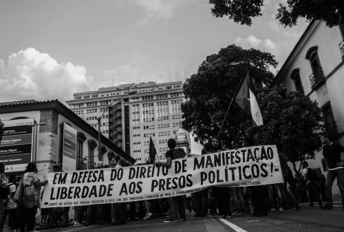 1º ato contra o aumento da passagem