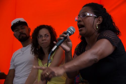 Marcia Jacinto, roda de debate sobre desmilitarização