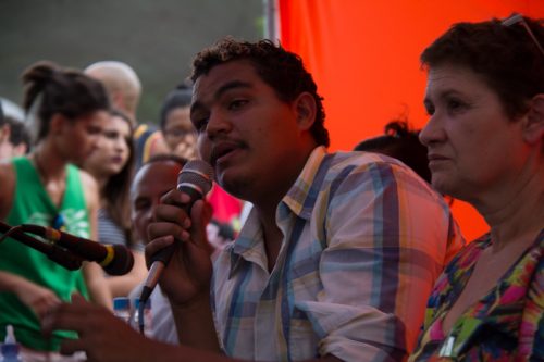 Felippsen O Favelado, roda de debate sobre desmilitarização