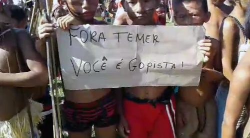 temer golpista munduruku