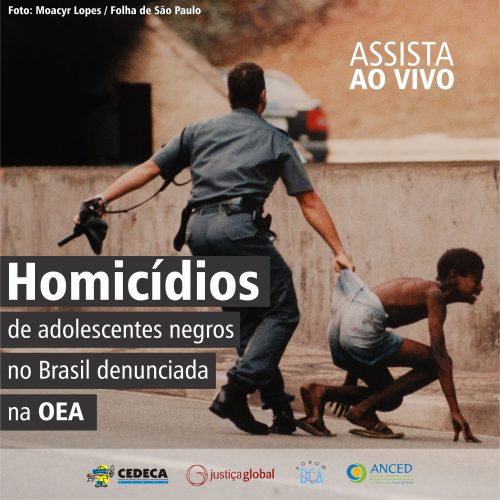 Divulgação audiência OEA homicídios 2