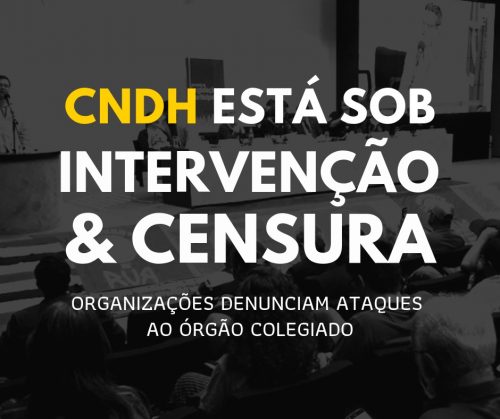 CNDH sob ataque