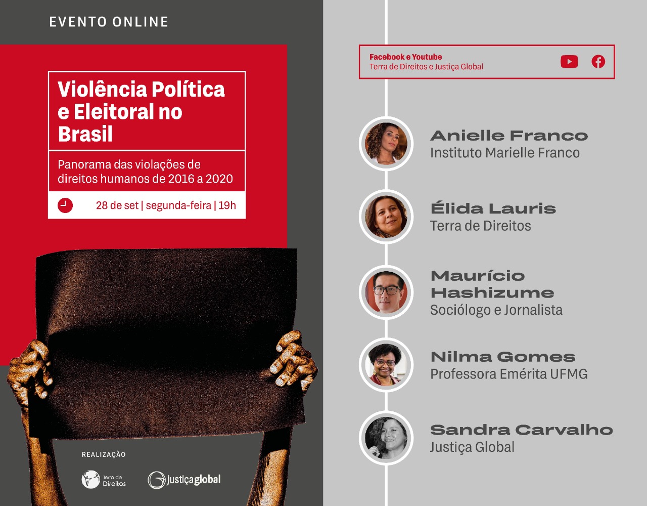 lançamento relatório violencia politica