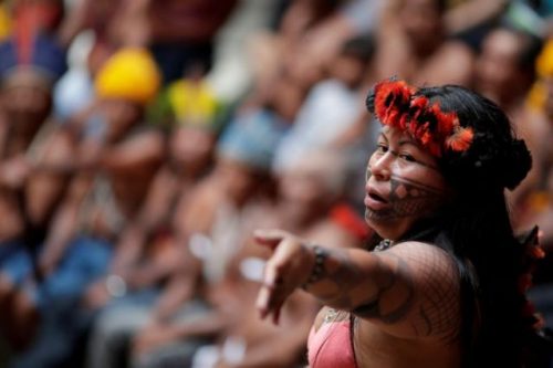 Líder indígena da Amazônia Alessandra Korap, da etnia munduruku 21/11/2019 REUTERS/Ueslei Marcelino