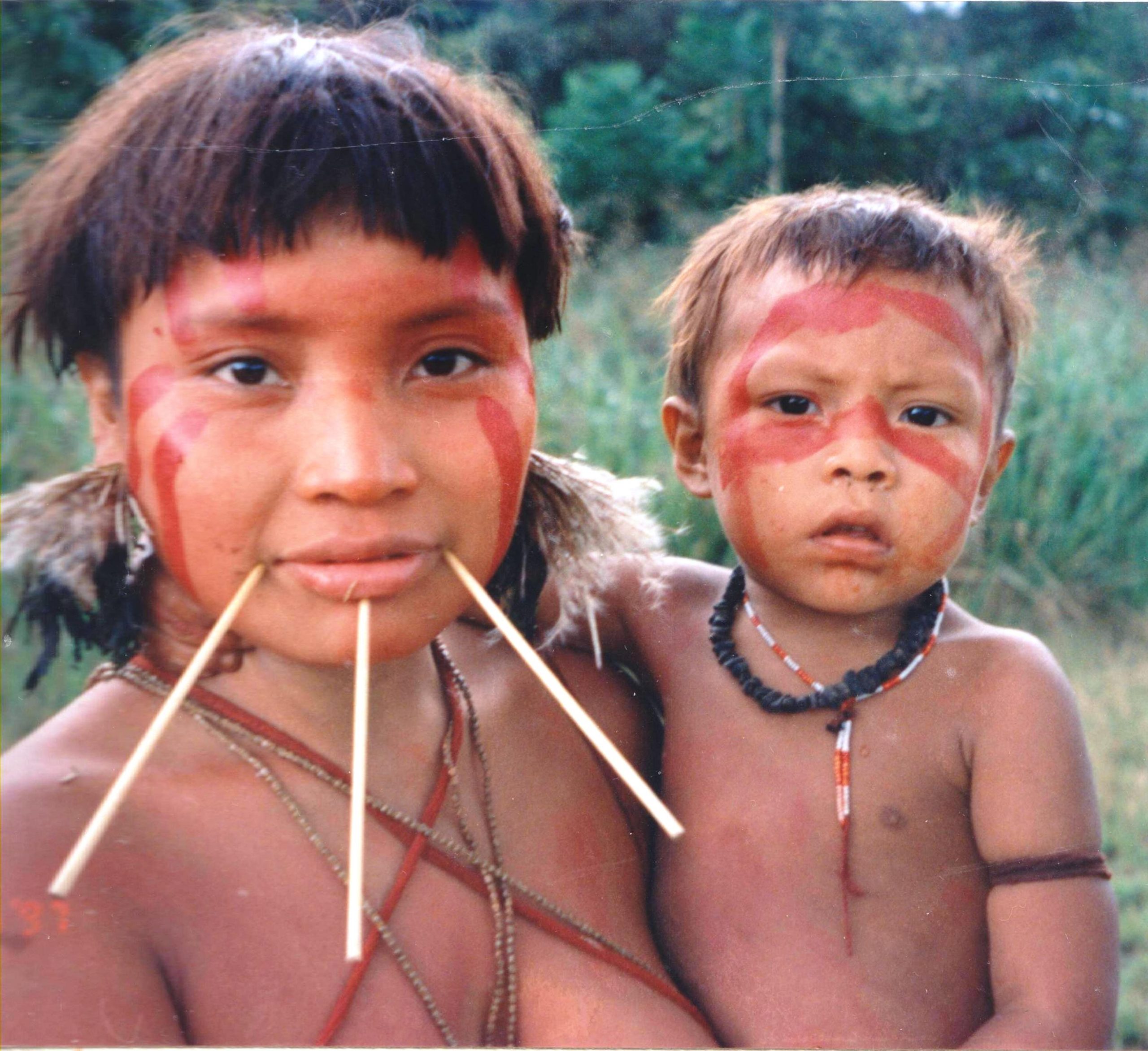 Yanomami_Woman_&_Child