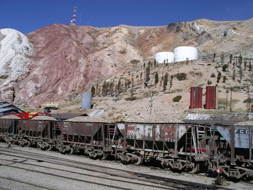 Railway Station of the peruvian mining city of La Oroya Source Maurice Chédel