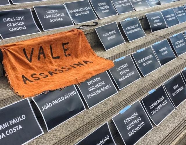 Memorial às vítimas do crime da Vale em Brumadinho