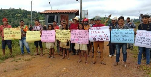 Alvo do TCU, Belo Sun quer prisão de manifestantes contrários à maior mina de ouro do Brasil. Crédito: Repórter Brasil.