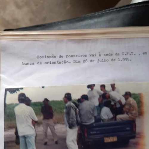Atividades no Assentamento Novo Taipu, o "Manoel Luiz". Crédito: Reprodução Facebook/CPT-PB.
