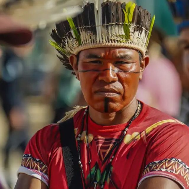 Indígena ava-guarani Rafa Neddermeyer/Agência Brasil