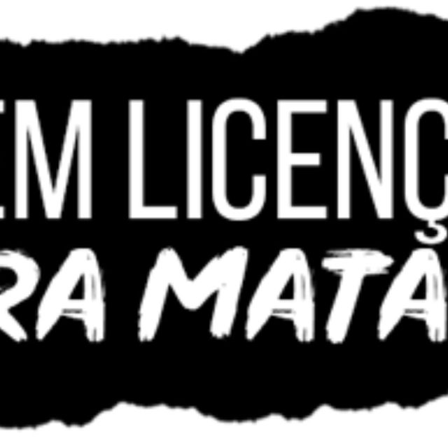 Logo da campanha Sem Licença pra matar