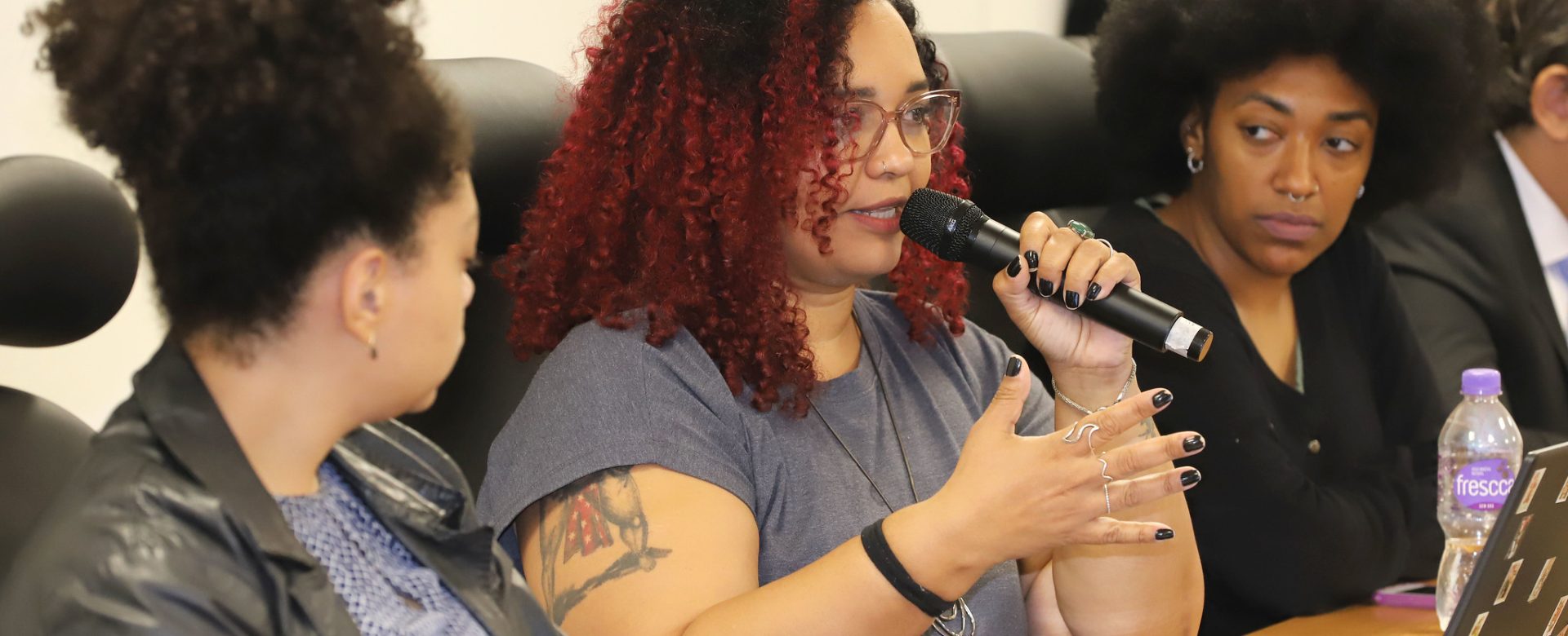 Monique Cruz na reunião do CNPCT